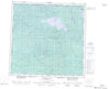 084M Bistcho Lake Canadian topographic map, 1:250,000 scale