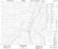 084N11 Steen River Canadian topographic map, 1:50,000 scale