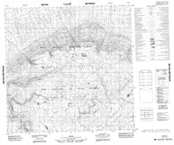 084O11 No Title Canadian topographic map, 1:50,000 scale