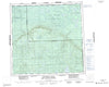 084O Whitesand River Canadian topographic map, 1:250,000 scale