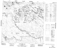 084P03 Patenaude Lake Canadian topographic map, 1:50,000 scale