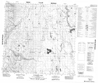 084P04 Burrison Lake Canadian topographic map, 1:50,000 scale