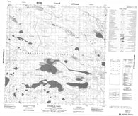 084P11 Conibear Lake Canadian topographic map, 1:50,000 scale