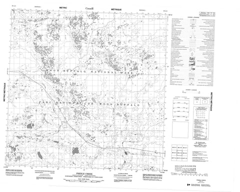 085A03 Preble Creek Canadian topographic map, 1:50,000 scale