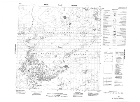 085A06 No Title Canadian topographic map, 1:50,000 scale