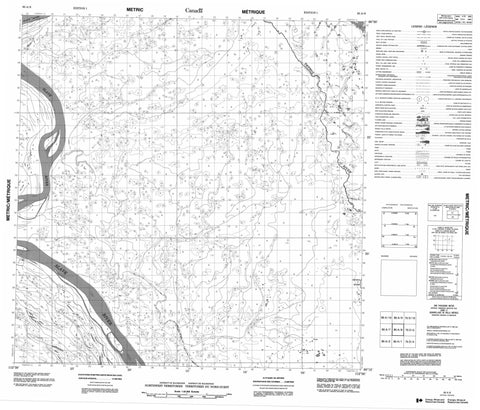 085A08 No Title Canadian topographic map, 1:50,000 scale