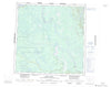 085A Klewi River Canadian topographic map, 1:250,000 scale