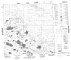 085B01 Skillet Lake Canadian topographic map, 1:50,000 scale