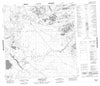 085B08 Needle Lake Canadian topographic map, 1:50,000 scale