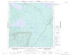 085C Tathlina Lake Canadian topographic map, 1:250,000 scale