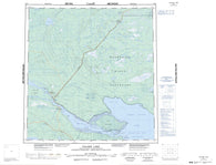 085F Falaise Lake Canadian topographic map, 1:250,000 scale
