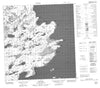 085G15 Ives Bay Canadian topographic map, 1:50,000 scale