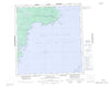 085G Sulphur Bay Canadian topographic map, 1:250,000 scale