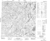 085H08 Thubun River Canadian topographic map, 1:50,000 scale