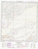 085I01 Blanchet Island Canadian topographic map, 1:50,000 scale