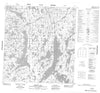 085I06 Hearne Lake Canadian topographic map, 1:50,000 scale