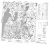 085I13 Duncan Lake Canadian topographic map, 1:50,000 scale
