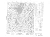 085I14 Zenith Island Canadian topographic map, 1:50,000 scale
