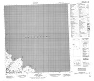 085J02 Foam Point Canadian topographic map, 1:50,000 scale