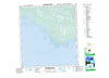 085J07 Ptarmigan Point Canadian topographic map, 1:50,000 scale