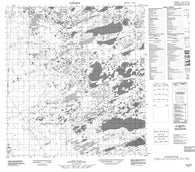 085K08 No Title Canadian topographic map, 1:50,000 scale