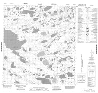 085K12 No Title Canadian topographic map, 1:50,000 scale