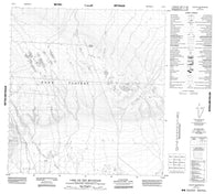 085L01 Lake On The Mountain Canadian topographic map, 1:50,000 scale