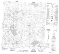 085L04 No Title Canadian topographic map, 1:50,000 scale