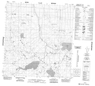 085L05 No Title Canadian topographic map, 1:50,000 scale