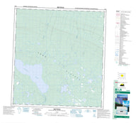 085L06 No Title Canadian topographic map, 1:50,000 scale