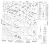085L10 Birch Mountain Creek Canadian topographic map, 1:50,000 scale