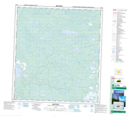 085L14 No Title Canadian topographic map, 1:50,000 scale