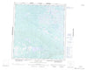 085L Willow Lake Canadian topographic map, 1:250,000 scale