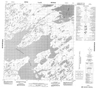 085M01 No Title Canadian topographic map, 1:50,000 scale