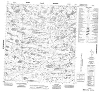 085M03 No Title Canadian topographic map, 1:50,000 scale