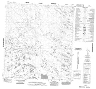 085M04 No Title Canadian topographic map, 1:50,000 scale