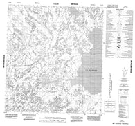 085M07 No Title Canadian topographic map, 1:50,000 scale