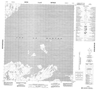 085M08 No Title Canadian topographic map, 1:50,000 scale