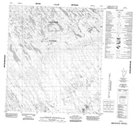 085M11 No Title Canadian topographic map, 1:50,000 scale