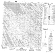 085M13 Lac Tache Canadian topographic map, 1:50,000 scale