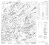 085N12 Trumper Lake Canadian topographic map, 1:50,000 scale