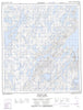 085N16 Snively Lake Canadian topographic map, 1:50,000 scale