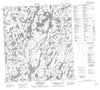 085O01 Barker Lake Canadian topographic map, 1:50,000 scale