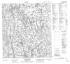 085O05 Pollock Lake Canadian topographic map, 1:50,000 scale