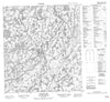085O06 Cowan Lake Canadian topographic map, 1:50,000 scale