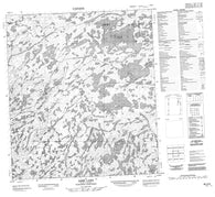 085O09 Armi Lake Canadian topographic map, 1:50,000 scale