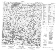 085P05 Nardin Lake Canadian topographic map, 1:50,000 scale