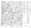 085P08 Beniah Lake Canadian topographic map, 1:50,000 scale