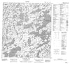 085P09 Lockhart Lake Canadian topographic map, 1:50,000 scale