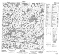 085P10 Zipper Lake Canadian topographic map, 1:50,000 scale